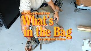 Prepared Citizen Bag Loadout (Eberlestock Freefall 2000)