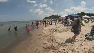 Beach remains closed at Indiana Dunes State Park