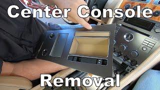 Removing the Center Console from an Aston Martin DB9