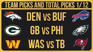 NFL Picks Today 1/12/25 NFL Wildcard Picks and Predictions