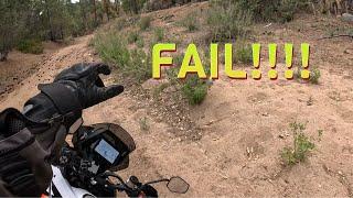 KTM 1290 Deep Sand Crash Outtake: A Wild Ride!