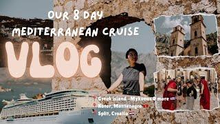 Mennonites in the Mediterranean Cruise VLOG: Mykonos, Greece. Kotor, Montenegro, Split, Croatia +