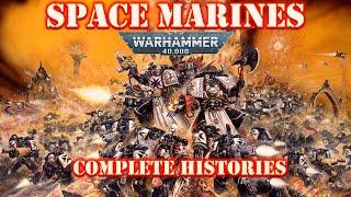 The Complete History of Warhammer 40K Space Marines