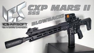 ICS CXP MARS II / NEW! / Blowback / Airsoft Unboxing