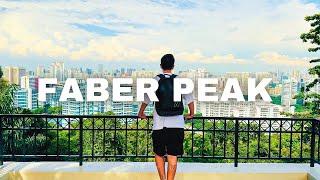 Singapore Travel Vlog | One fine day in Faber Peak with a breathtaking city view