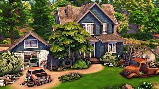 Single Dad's Workshop and Home | The Sims 4 Speed Build