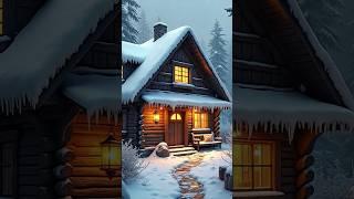 Inside a Dreamy Winter Cabin  | Ultimate Cozy Escape! ️