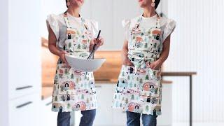 FREE Apron Sew Along // Helen's Closet Sam Apron // View B