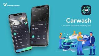 Car Washing Android App + Car Service Booking iOS App | Car Service Provider App | Ionic | Carwash