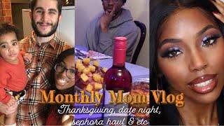 Vlog: Date Night, Thanksgiving, Sephora VIB haul & More | STEPHANY CASANOVA