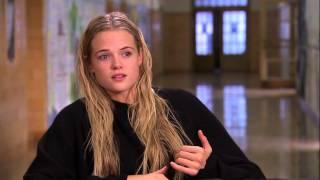 Carrie: Gabriella Wilde On Set Movie Interview | ScreenSlam