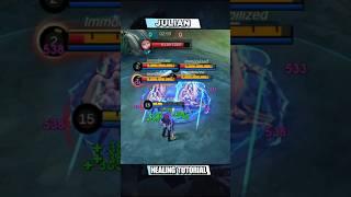 JULIAN HEALING TUTORIAL AND BUILD #mlbb #shorts #julian