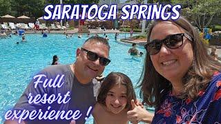 Checking Into Disney's Saratoga Springs Disney Deluxe Resort, Our Full Resort Experience!