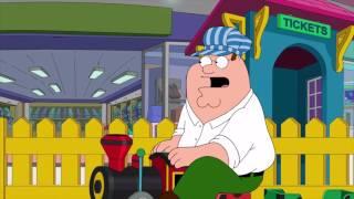 Family guy - Peter Stuck In the Mall Train!