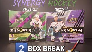 2023-24 SYNERGY HOCKEY IS COMING ️ LKING BACK AT THE LAST 2 YEARS ️ 2021-22 & 2022-23 2-BOX BREAK