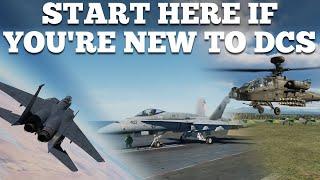 If You're Brand New to DCS World in 2024 Watch This! Choosing HOTAS, Aircrafts, Maps, & More