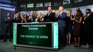 Fidelity Canada celebrates their new ETFs on TSX!