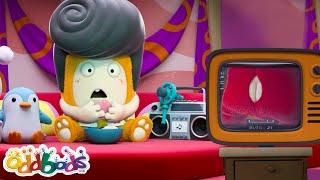 TV Isn't Always What It's Cracked Up To Be! | Oddbods Cartoons | Funny Cartoons For Kids