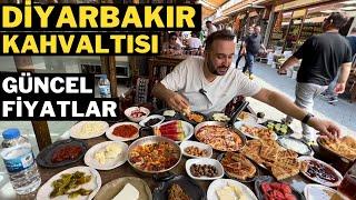 Sur sokaklarında Diyarbakır Kahvaltısı ve Fiyatlar