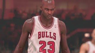 NBA 2K14 (PS4): 1995-96 Bulls vs 1995-96 Sonics - 4th Quarter