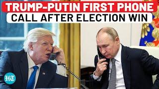 Revealed: First Trump-Putin Phone Call After Election; What Donald Said He Wants Next|Ukraine,Russia