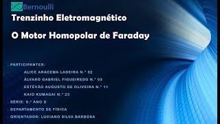 Feira de Ciências 2017 - Trenzinho Eletromagnético / Colégio Bernoulli