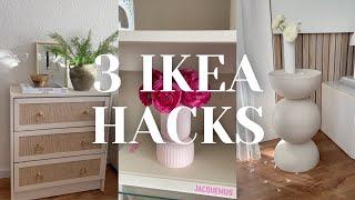 3 IKEA HACKS | CREATIVE HOMEDECOR IDEAS 