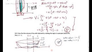 Calculus 2 - Volume with square cross sections (Example 5)