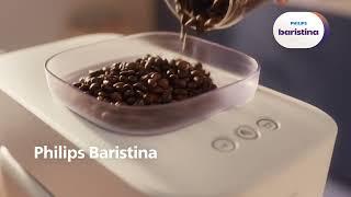 Enjoy fresh espresso in just one simple swipe with Philips Baristina!