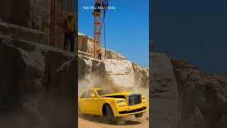 The Moment This Luxury Car Was Crushed Mercilessly‼️#shorts #asmr #giantmachines #car #crash
