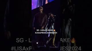 OMG!! #LISA มีเซอร์ไพรส์จริงๆด้วย DAME LISA AU GALA #LISAxPIÈCESJAUNES2024 #SoloistLalisaReturns