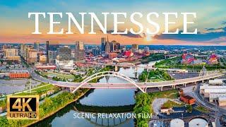 TENNESSEE 4K Scenic Relaxation Film | Aerial Cinematic Drone Movie | Nashville