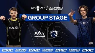 Serral vs. Clem - EWC StarCraft II | Day 2 - Group Stage