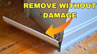 How to Remove Trim Without Damaging Walls