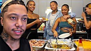 10 Girls Compete for 1 Guy on Thanksgiving! Prime Reacts to His Best ThanksGiving EVER !