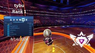 tybu Rank 1 Hoops Replay 8/14/2024 | Rocket League