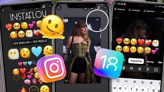 INSTAFLOW V20 ACTUALIZADO 2025 INSTAGRAM estilo IPHONE con EMOJIS IOS 18 y BORDE CURVO en REELS 