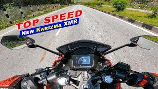 New Karizma XMR 210 : TOP SPEED 