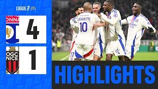 OLYMPIQUE LYONNAIS - OGC NICE (4-1) - Week 13 - Ligue 1 McDonald's 24/25