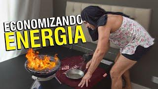 MÃE DE MARIVALDA ECONOMIZANDO ENERGIA