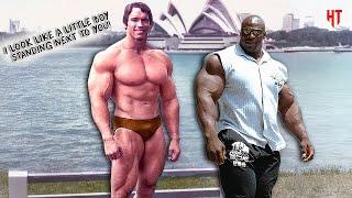 I LOOK LIKE A LITTLE BOY STANDING NEXT TO HIM - ARNOLD SCHWARZENEGGER VS RONNIE COLEMAN MOTIVATION