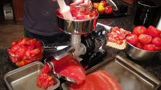 First Use Raw Rutes Reber Tomato Strainer Machine