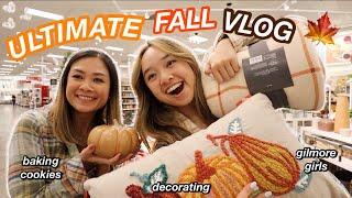 THE ULTIMATE FALL VLOG 2022 | decorating my room, baking cookies, & more!  *the vibes are great*