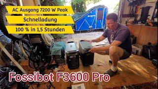 Fossibot F3600 Pro/Erweiterbar bis 11,5 Kwh