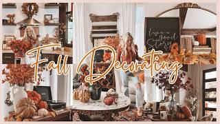  NEW! FALL DECORATING MARATHON | COZY FALL HOME DECOR | FALL DECOR IDEAS 2024 | FALL AESTHETIC 