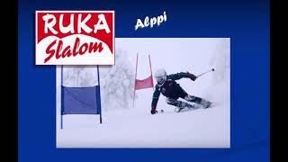 Ruka slalom alppi esittelyvideo