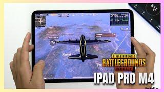 iPad Pro M4 PUBG Mobile Gaming test | Apple M4, 120Hz Display