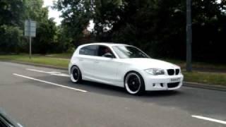 BMW e87 120d msport on the way to Evotechnik Middlesex Meet