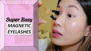 MAGNETIC EYELASHES | HACKS FOR SUPER EASY APPLICATION | VS ARDELL MAGNETIC EYELASHES