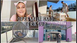 OPREMILI SMO TERASU! | VLOG 4/21 | Sonja Kovač